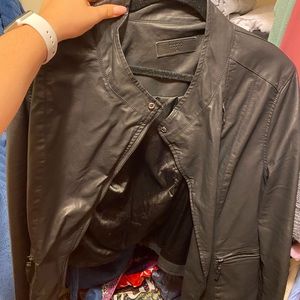 Leather jacket